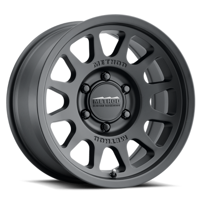 Method Wheels MR703 17-Inch x 8.5-Inch +25 Offset 6x135 Matte Black Bead Grip Wheel