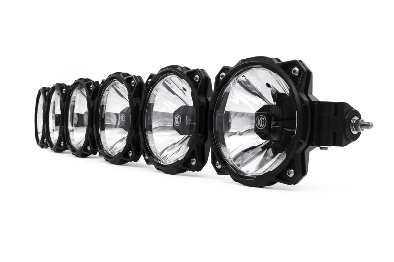 KC HiLiTES 91307 Pro6 Gravity LED 6-Light 120W Combo Beam Light Bar