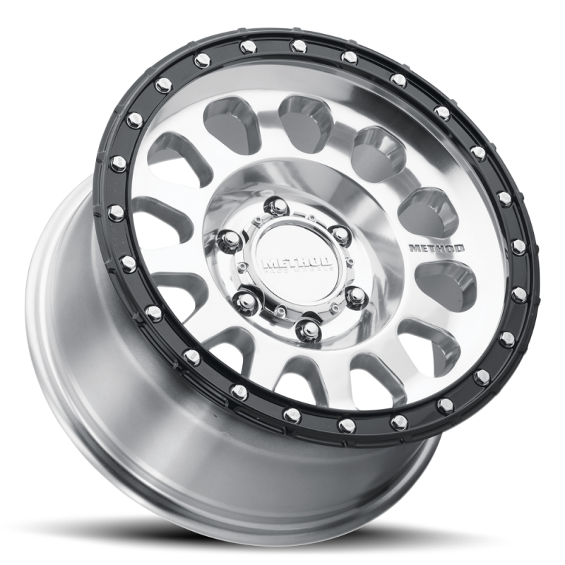 Method Wheels MR315 17x8.5 Cast Wheel, 0mm Offset, 6x135 Bolt Pattern, Gloss Black Lip