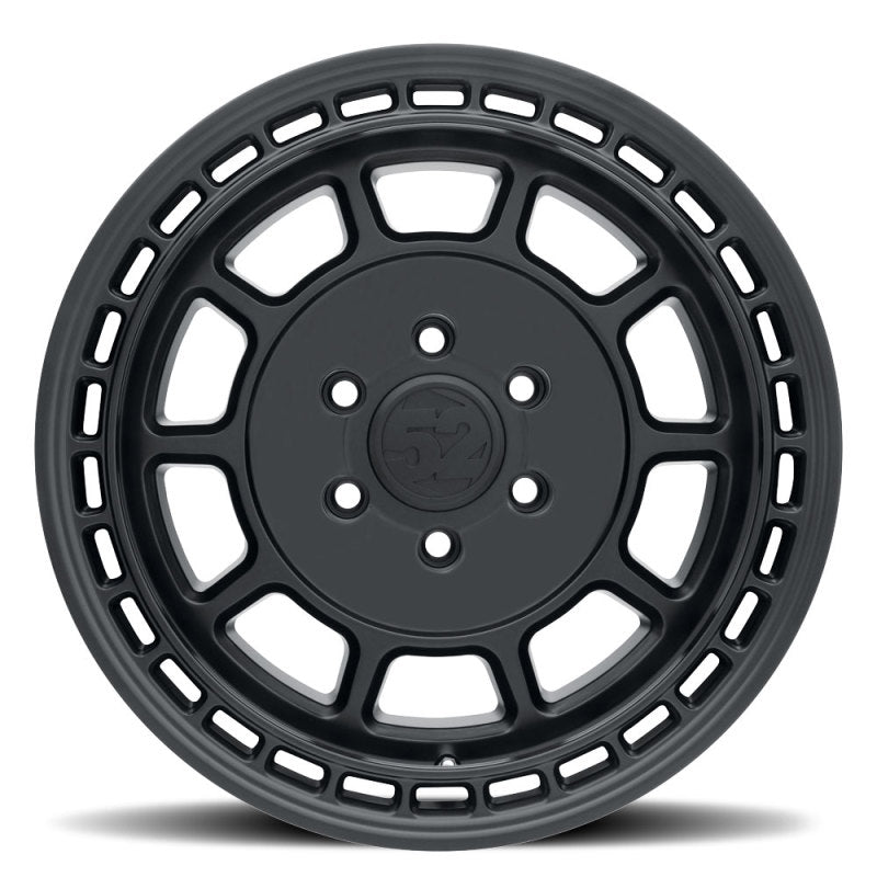 fifteen52 Traverse HD 17-Inch Cast Wheel, 8.5-Inch Wide, 5x127 Bolt Pattern, 0mm Offset, Asphalt Black
