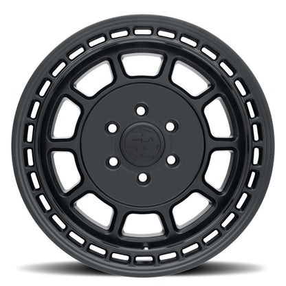 fifteen52 Traverse HD 17-Inch Cast Wheel, 8.5-Inch Wide, 5x127 Bolt Pattern, 0mm Offset, Asphalt Black