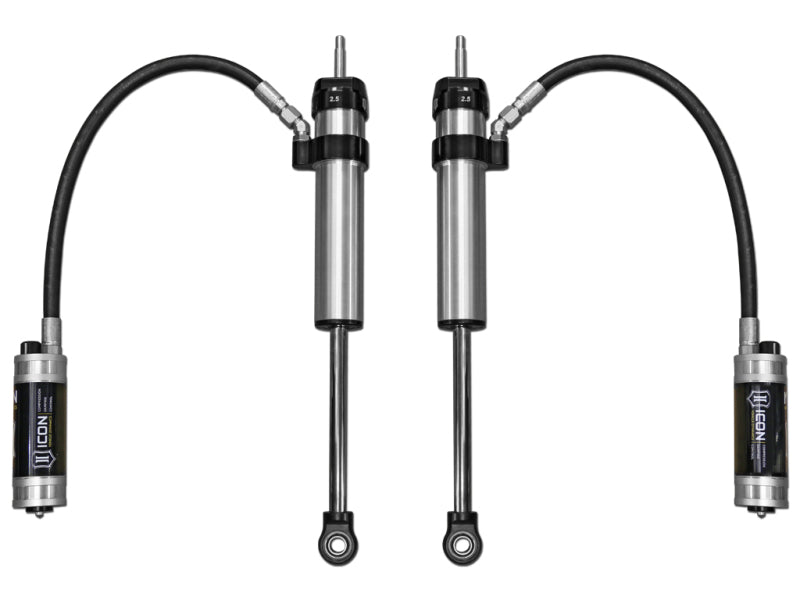 ICON 57810CP 2.5 Series Rear Shocks with CDC Valve for Toyota 4Runner and FJ Cruiser, 1–3 Inch Lift