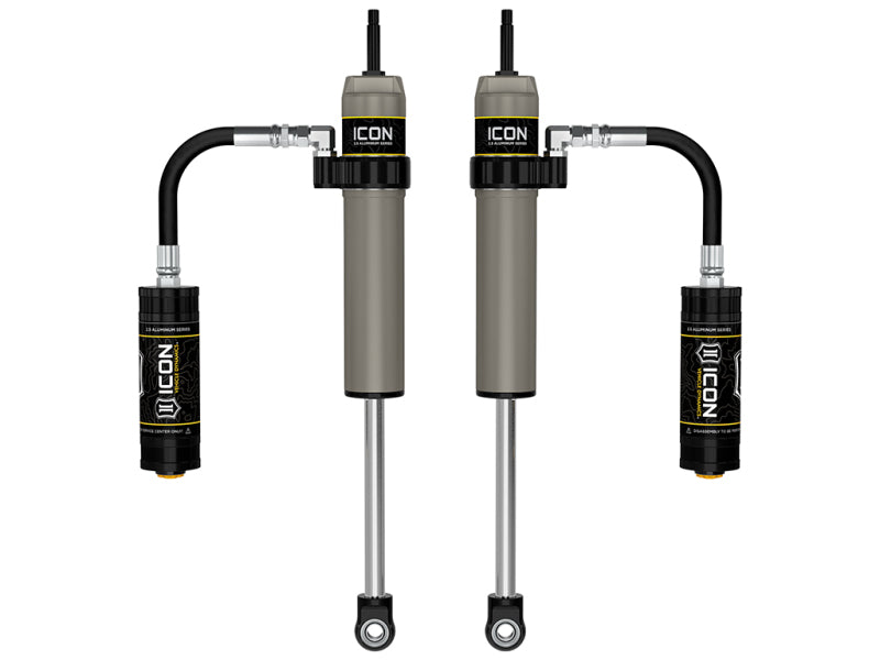 ICON 57805P 2.5 Aluminum Series Remote Reservoir Rear Shocks for 2005-2017 Toyota Tacoma