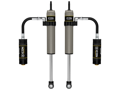 ICON 57805P 2.5 Aluminum Series Remote Reservoir Rear Shocks for 2005-2017 Toyota Tacoma