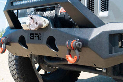 Body Armor 4x4 JP-19536 Orion Mid-Width Front Bumper for 2007-2026 Jeep Wrangler JK/JL and Gladiator JT
