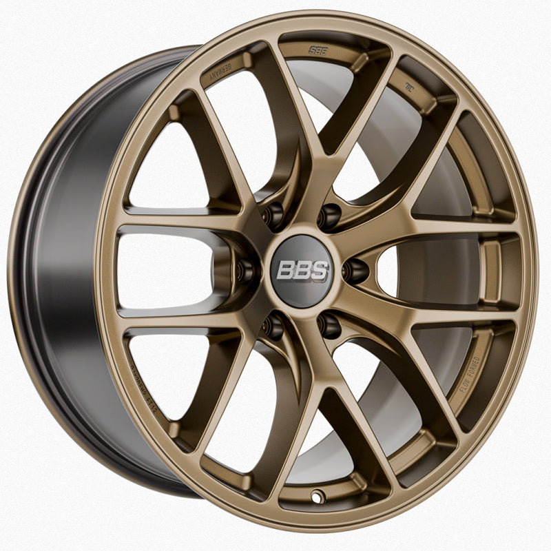 BBS TS-P 17-Inch x 9-Inch Satin Bronze Cast Wheel, 6x135 Bolt Pattern, 87.1mm Hub Bore, -12 Offset