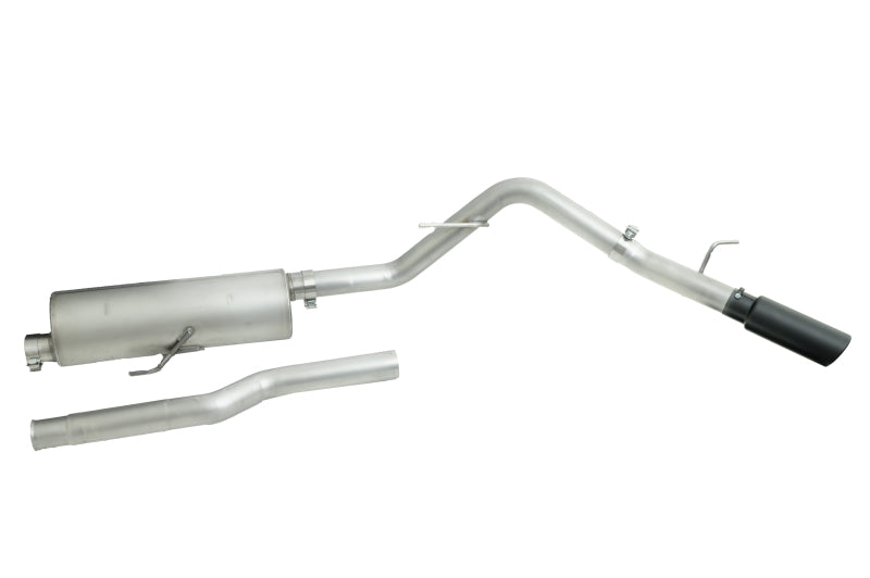 Gibson 617409B Black Elite Cat-Back Single Exhaust System for 2020-2022 Jeep Gladiator 3.6L