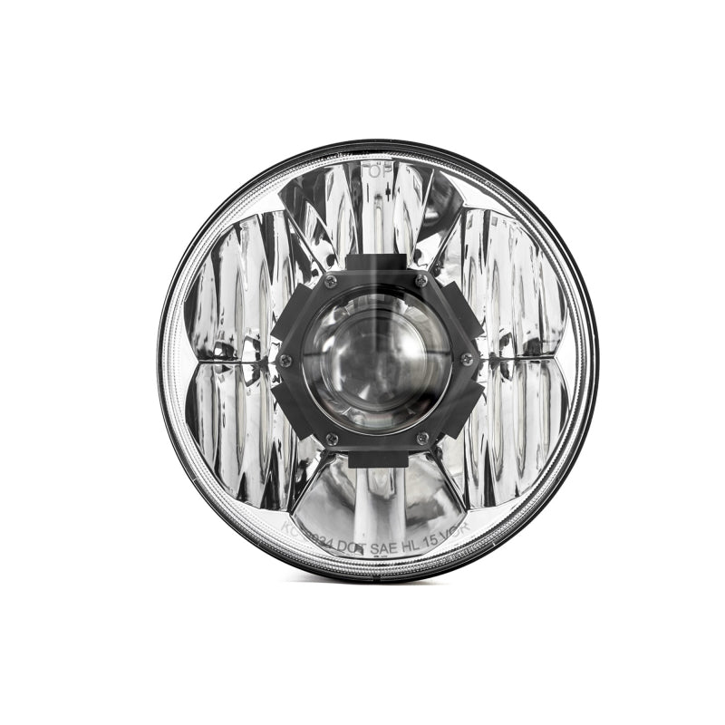 KC HiLiTES 42342 Gravity LED Pro 7-Inch Headlights for 2018-2020 Jeep Wrangler JL and Gladiator JT