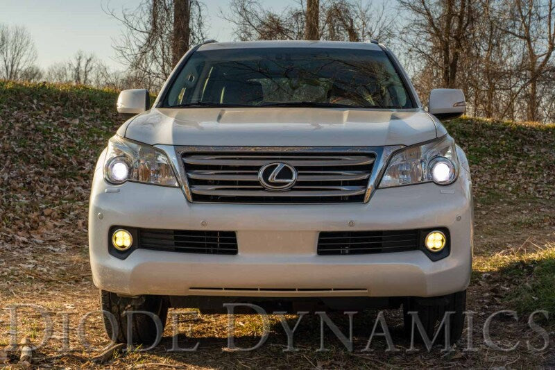 Diode Dynamics SS3 Sport Type CGX Fog Light Kit with Amber Backlight, White SAE Fog, Part DD7197