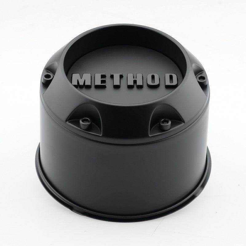 Method Wheels Cap 1717 150mm Black Push-Thru Center Cap CP-1717B150-B