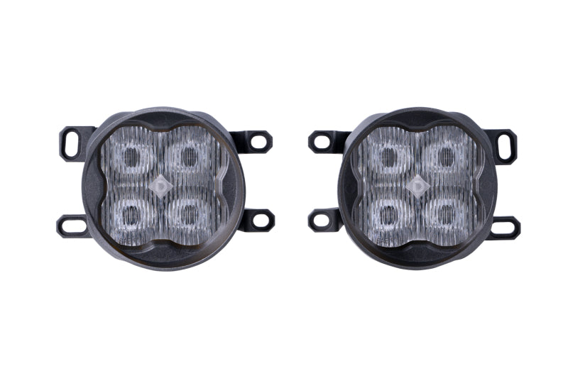 Diode Dynamics SS3 Sport Type CGX Fog Light Kit with Amber Backlight, White SAE Fog, Part DD7197