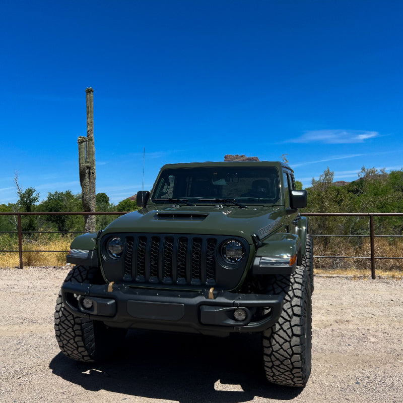 Nacho Offroad Technology V3JW2KWSM Jeep JL/JT SAE Combo White Plug-and-Play Fog Light Kit for 3-Piece Bumpers