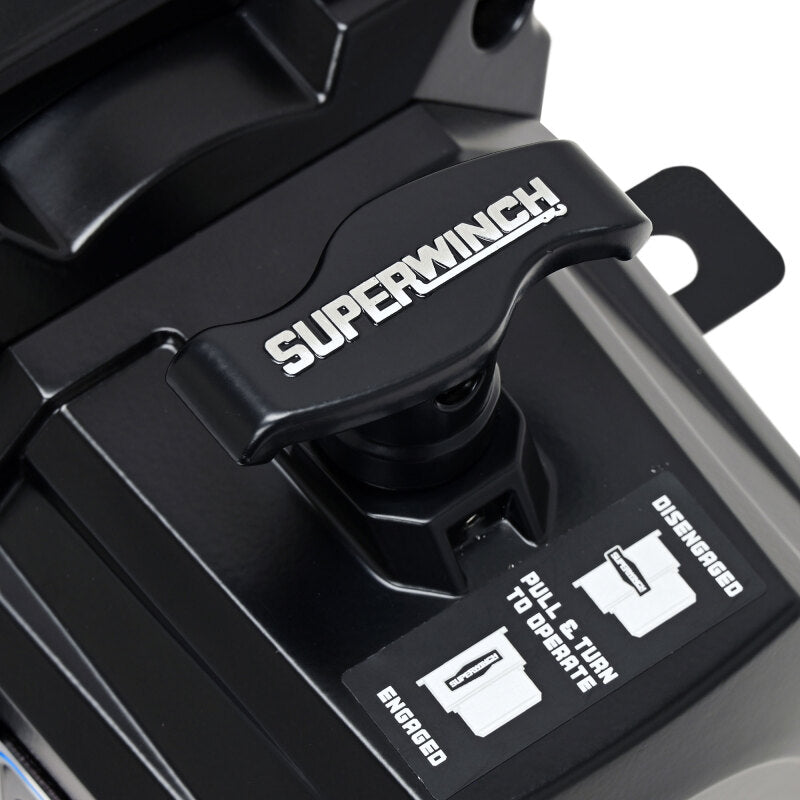 Superwinch SX12SR 12,000 lb 12-Volt Synthetic Rope Winch, Part 1712204