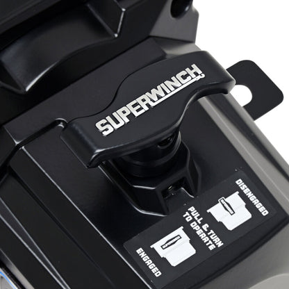 Superwinch SX12SR 12,000 lb 12-Volt Synthetic Rope Winch, Part 1712204