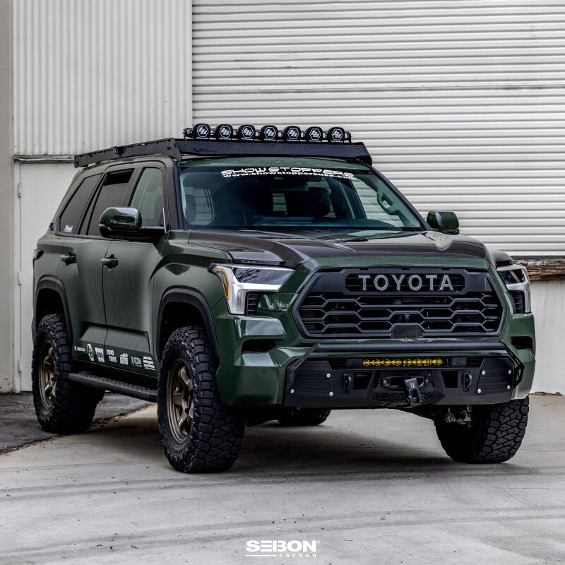 Seibon HD23TYTU-OE OE-Style Carbon Fiber Hood for 2022-2023 Toyota Tundra