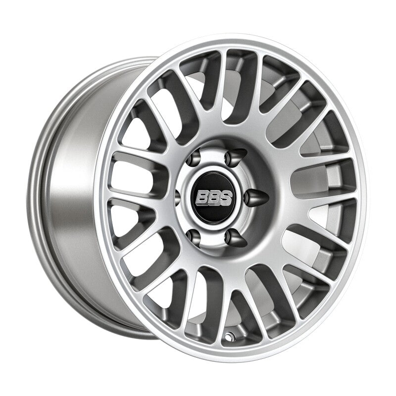 BBS TS-M 17x9-Inch 6x139.7 Bolt Pattern ET-12 Satin Silver Cast Wheel