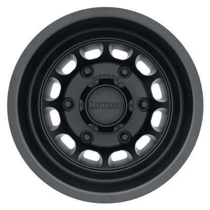 Method Wheels MR901 16x6 Matte Black Dually Wheel, 6x180 Bolt Pattern