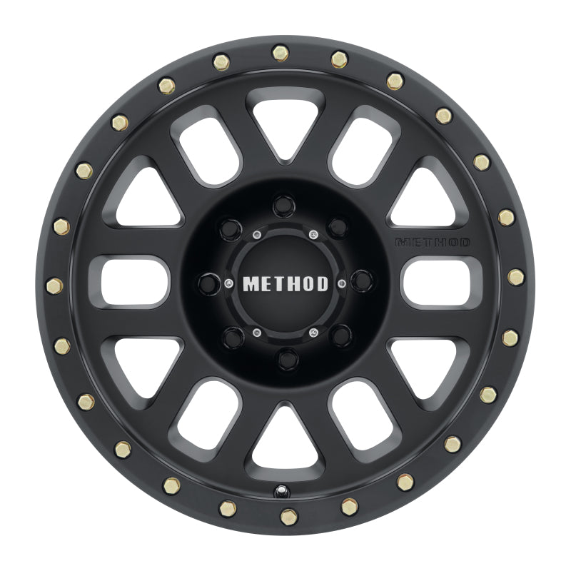 Method Wheels MR309 Grid 18x9 Matte Black Wheel, 8x180 Bolt Pattern, 0mm Offset