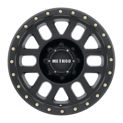 Method Wheels MR309 Grid 18x9 Matte Black Wheel, 8x180 Bolt Pattern, 0mm Offset