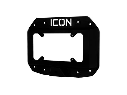 ICON 25170 Impact Series Spare Tire Delete Kit for 2018+ Jeep Wrangler JL