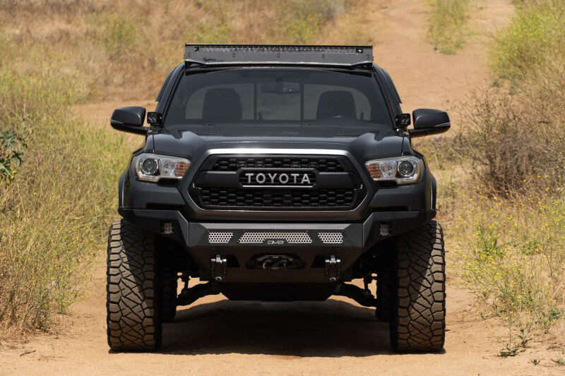 DV8 Offroad FBTT1-07 MTO Series Winch Front Bumper for 2016-2023 Toyota Tacoma