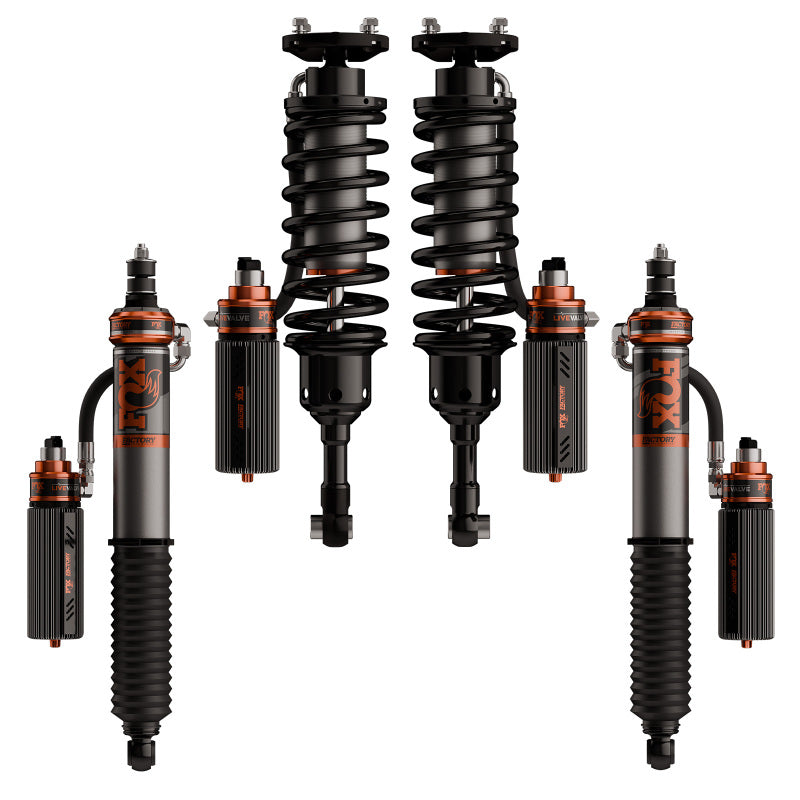FOX 883-06-259 2024-2025 Toyota Tacoma 3.2 Factory Race Live Valve Internal Bypass Coilover Kit