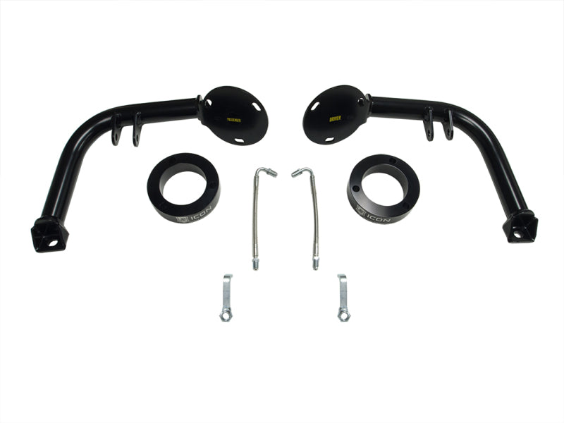 ICON 56102 S2 Shock Hoop Kit for 2007+ Toyota FJ Cruiser, 2003+ 4Runner and 2005+ Tacoma