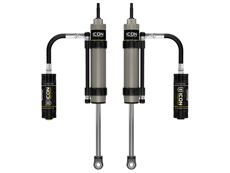 ICON 59905P Omega Series Bypass Rear Shocks for 2005-2017 Toyota Tacoma, 0-1.5-Inch Lift, Pair