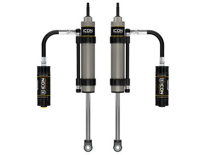 ICON 59905P Omega Series Bypass Rear Shocks for 2005-2017 Toyota Tacoma, 0-1.5-Inch Lift, Pair