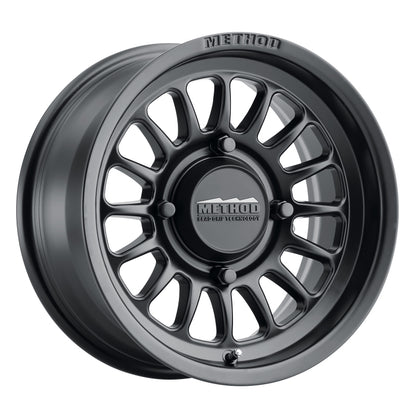 Method Wheels MR411 Bead Grip 15x7 Matte Black Wheel, 4x156, +38mm Offset