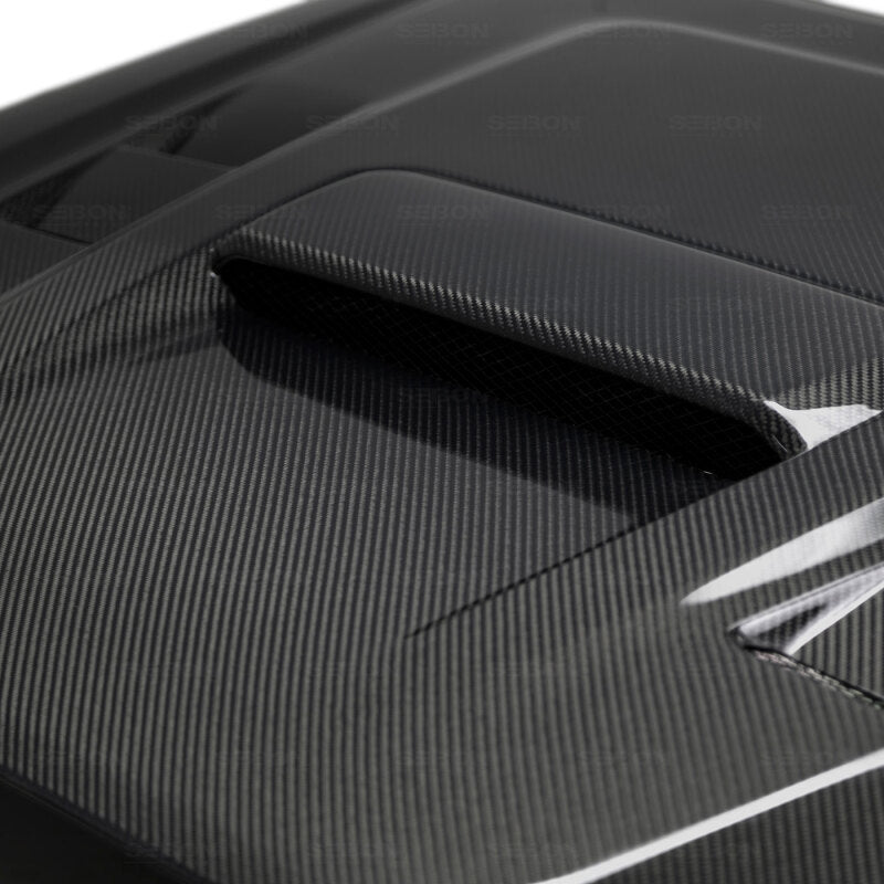 Seibon HD18TYTA-TS TS-Style Carbon Fiber Hood for 2015-2021 Toyota Tacoma