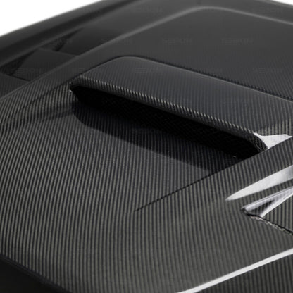 Seibon HD18TYTA-TS TS-Style Carbon Fiber Hood for 2015-2021 Toyota Tacoma