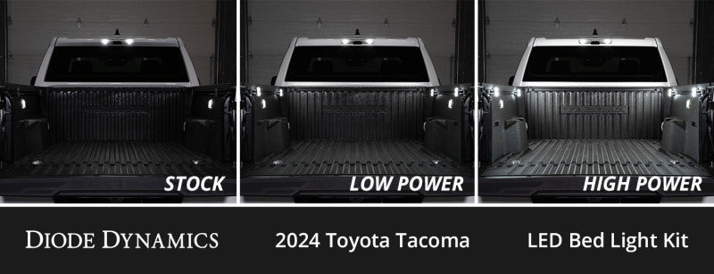 Diode Dynamics Stage Series LED Bed Light Kit DD7948 for 2024+ Toyota Tacoma, White Diffused