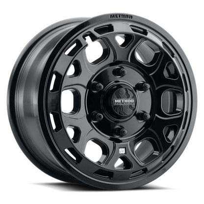 Method Wheels MR416 Bead Grip 15x7-Inch 6x5.5 Gloss Black Wheel