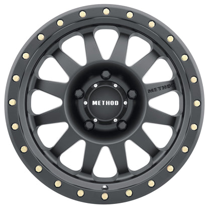 Method Wheels MR304 Double Standard 17x8.5 Matte Black Wheel, 0mm Offset, 5x5