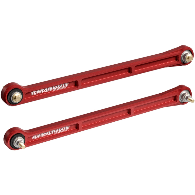 Camburg KINETIK Rear Billet Lower Trailing Arm Kit, Red – CAM-320048-RED for Toyota Land Cruiser 250, Lexus GX550 and 2025 4Runner