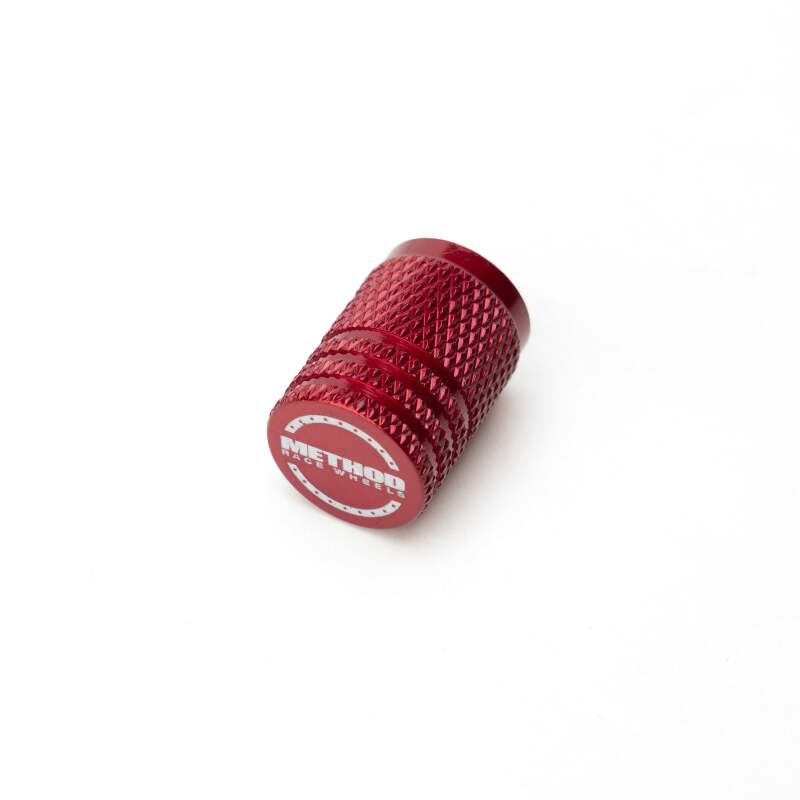 Method Wheels MH-VSC8 Valve Stem Caps, Red, 5-Pack