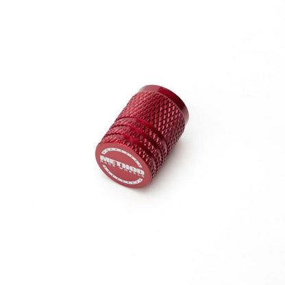 Method Wheels MH-VSC8 Valve Stem Caps, Red, 5-Pack