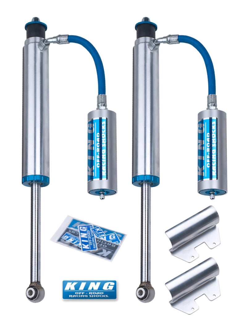 King Shocks 25001-144 Rear 2.5-Inch Remote Reservoir Shocks for Toyota Tundra