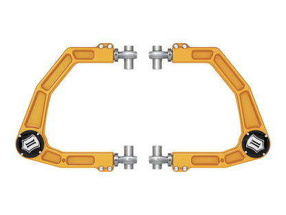 ICON 58552GDJ Billet Upper Control Arms with Delta Joint PRO for 2024 Toyota Tacoma, Land Cruiser, and Lexus GX550