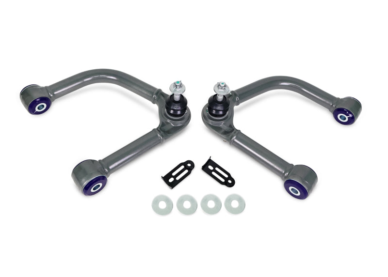 SuperPro TRC6740E Fixed Offset Upper Control Arm Set for 2022-2026 Toyota Tundra and 2023-2026 Toyota Sequoia