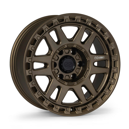 Enkei Trail-Tracker 18x9 Matte Bronze Wheel, 6x139.7 Bolt Pattern, 0 Offset, Part Number 560-890-8400ZP
