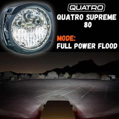 Nacho Offroad Technology Quatro Supreme 80 80-Watt Multi-Zone LED Light PM435