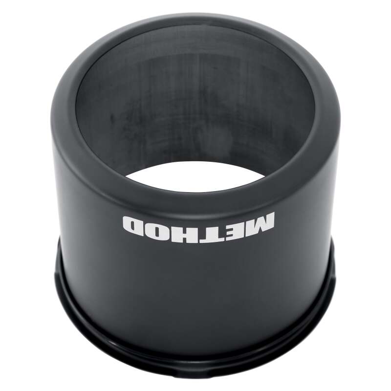 Method Wheels CP-OPEN140-110-B 8-Lug Tall Open-Style Push-Through Center Cap, Black