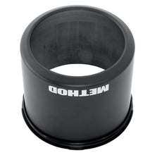 Method Wheels CP-OPEN140-110-B 8-Lug Tall Open-Style Push-Through Center Cap, Black