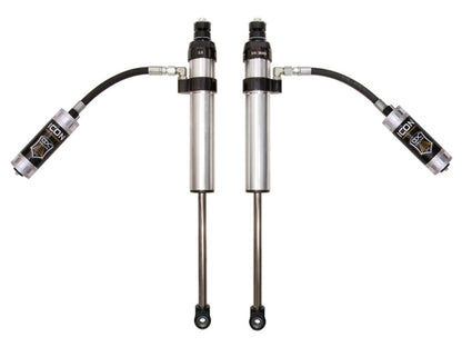 ICON 57806CP 2.5 Aluminum Series Rear Shocks with CDC Valve for 2005-2017 Toyota Tacoma 6-Inch Lift
