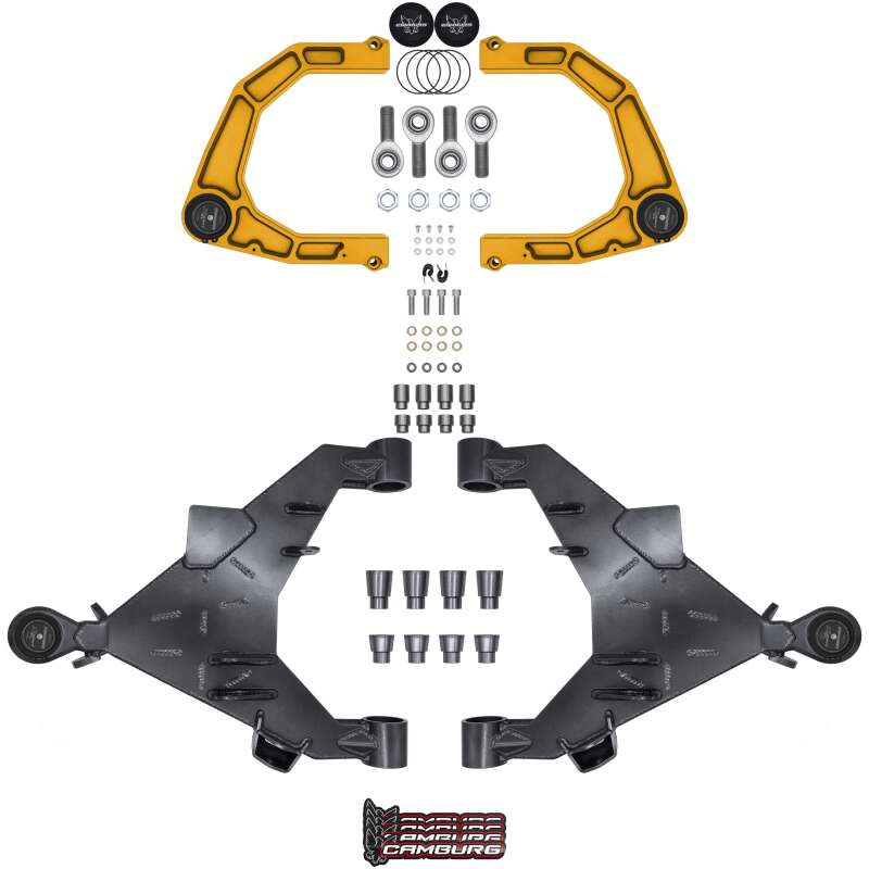 Camburg CAM-310217-KX-GLD Toyota Tundra KINETIK X-Joint XL Trail Series Long Travel Kit, Gold