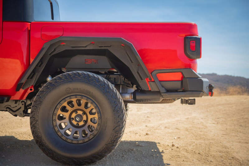 Body Armor 4x4 JT-6103 Rear Fender Flares for 2019-2026 Jeep Gladiator JT