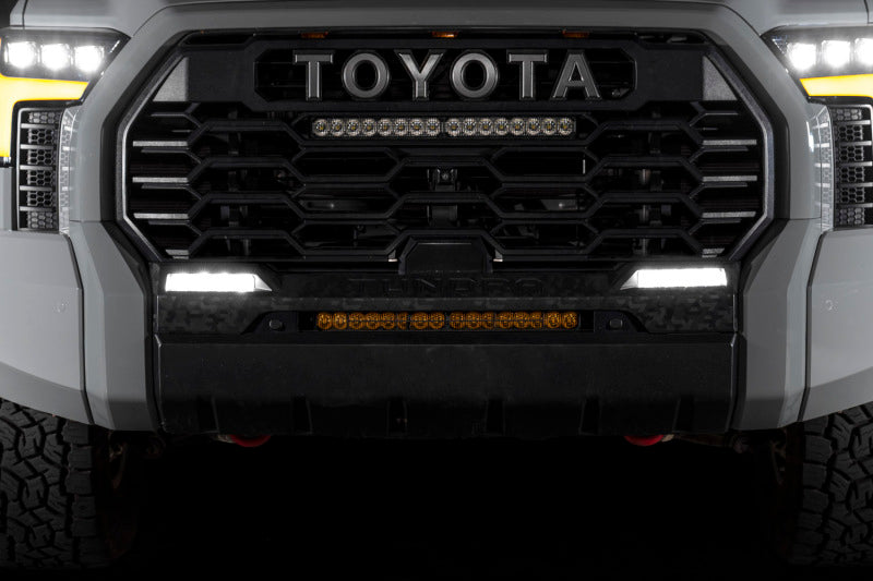 Diode Dynamics DD8703 SAE LED Fog Light Kit for 2022-2026 Toyota Tundra and 2023 Toyota Sequoia, SS6 Sport Yellow 3000K