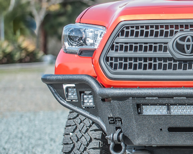 Body Armor 4x4 TC-19337 Desert Series Front Winch Bumper for 2016-2023 Toyota Tacoma